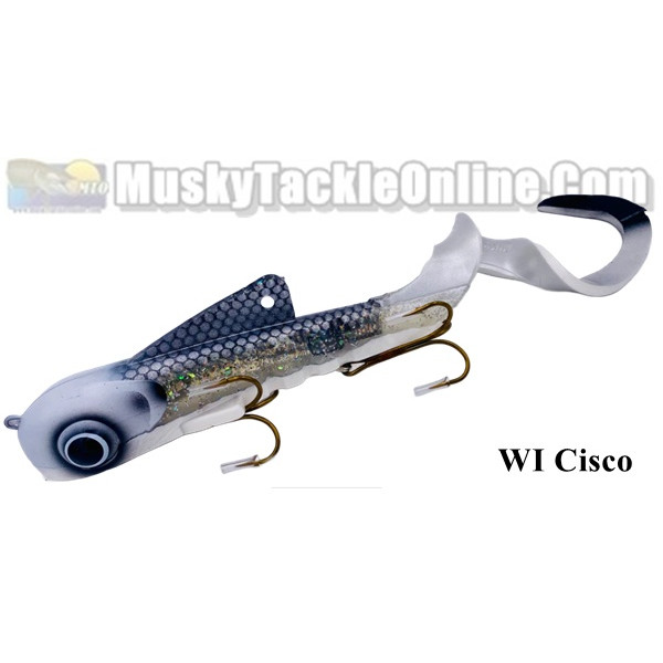 Musky Innovations Magnum Bull Dawg Fishing Lure - 12in 8oz LotW Perch for sale o Musky Innovations Magnum Bull Dawg Fishing Lure - 12in 8oz LotW Perch for sale o